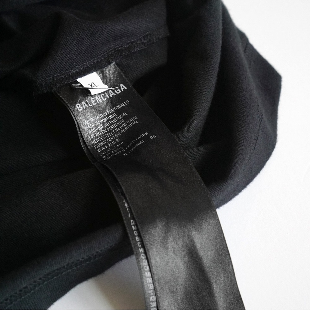 Balenciaga Crystal Logo NWOT Paris Icon T Shirt - Picture 4 of 5